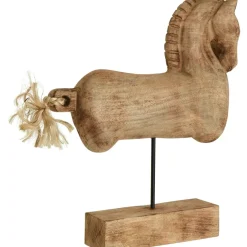 Statues & Sculptures Table Top|Animals^Majestic Horse 50cm Wood Indoor Statue