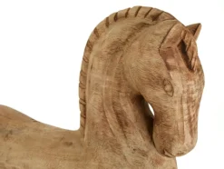 Statues & Sculptures Table Top|Animals^Majestic Horse 50cm Wood Indoor Statue