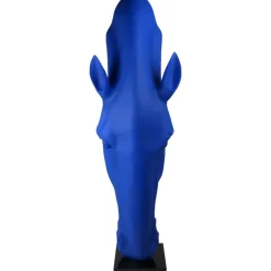 Statues & Sculptures Floor Standing|Animals^Majestic Horse Head 151cm Blu Blue Resin Sculpture