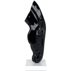 Statues & Sculptures Floor Standing|Animals^Majestic Horse Head 70cm Black Resin Indoor Sculpture