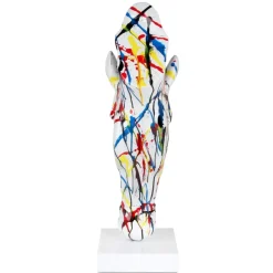 Statues & Sculptures Table Top|Animals^Majestic Horse Head 70cm Multicoloured Resin Sculpture