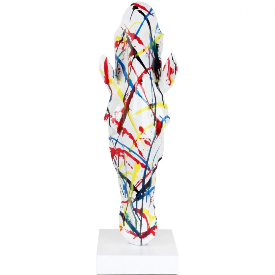Statues & Sculptures Table Top|Animals^Majestic Horse Head 70cm Multicoloured Resin Sculpture