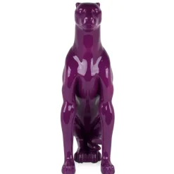 Statues & Sculptures Floor Standing|Animals^Majestic Panther 78cm Violet Resin Indoor Sculpture