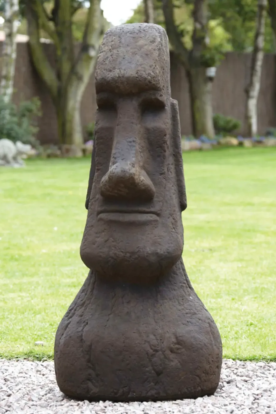 Statues & Sculptures Easter Island Heads^Mega Easter Island Head Stone Garden Ornament