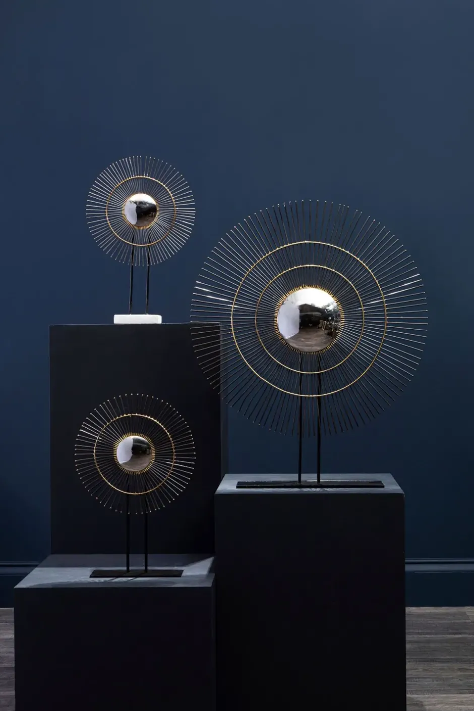 Statues & Sculptures Table Top|Abstract^Miranique 75cm Metal Indoor Sculpture