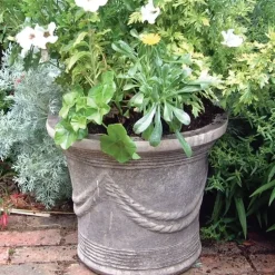 Statues & Sculptures Large|Round^Modena 27 Vase Stone Garden Planter