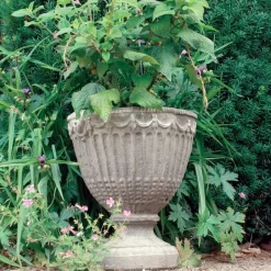 Statues & Sculptures Large|Round^Modena 28 Vase Stone Garden Planter
