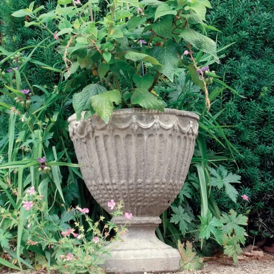 Statues & Sculptures Large|Round^Modena 28 Vase Stone Garden Planter