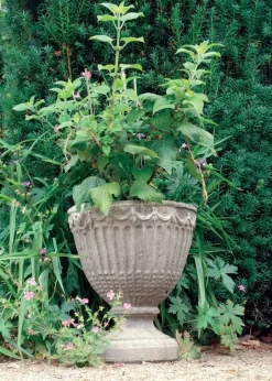 Statues & Sculptures Large|Round^Modena 28 Vase Stone Garden Planter