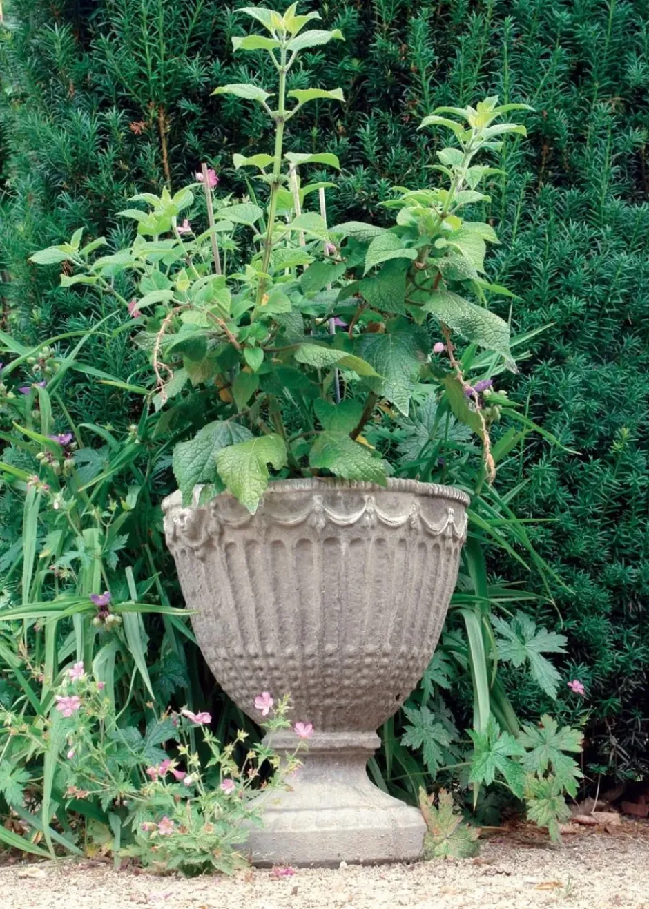 Statues & Sculptures Large|Round^Modena 28 Vase Stone Garden Planter