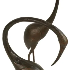 Statues & Sculptures Cranes^Modern Cranes Bronze Metal Garden Ornaments