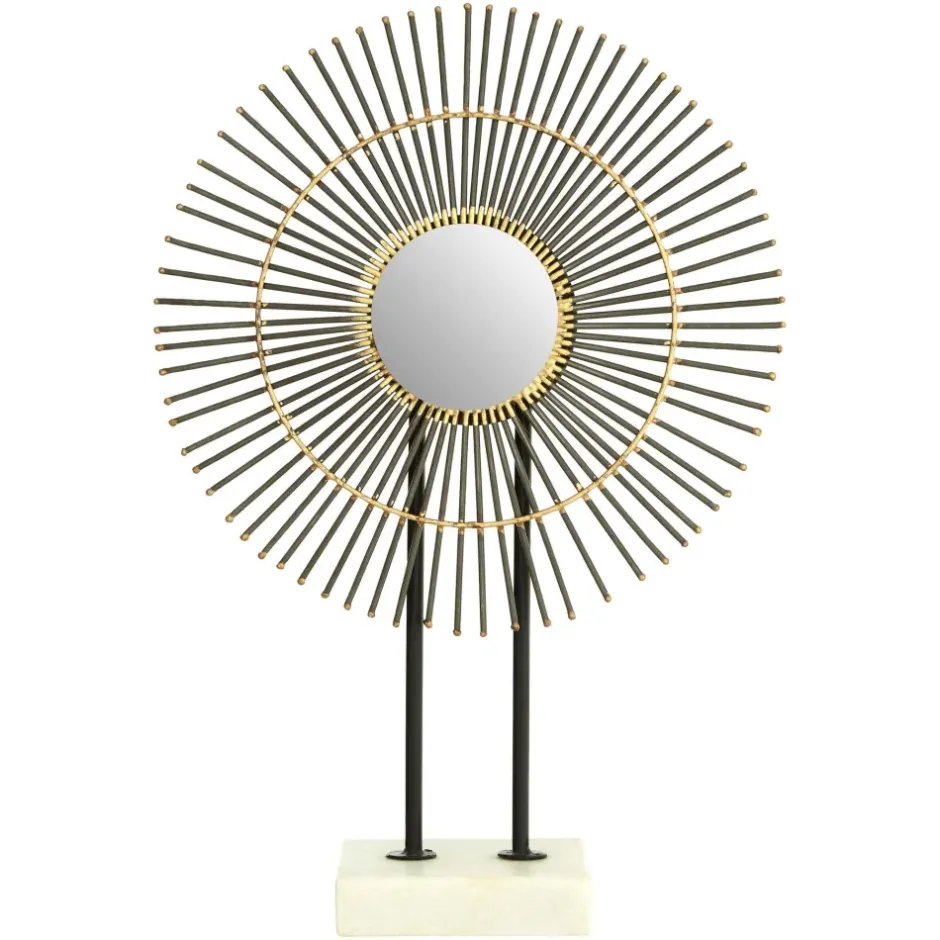 Statues & Sculptures Table Top|Abstract^Moonburst 51cm Metal Indoor Sculpture