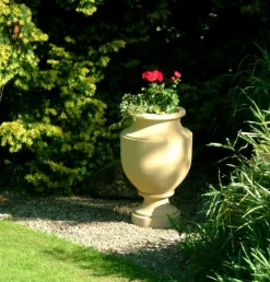 Statues & Sculptures Large|Round^Neaopli Vase Stone Garden Planter