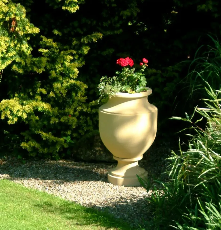 Statues & Sculptures Large|Round^Neaopli Vase Stone Garden Planter