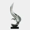 Statues & Sculptures Table Top|Floor Standing^Nexus Ignite 85cm Silver Metal Indoor Sculpture v4