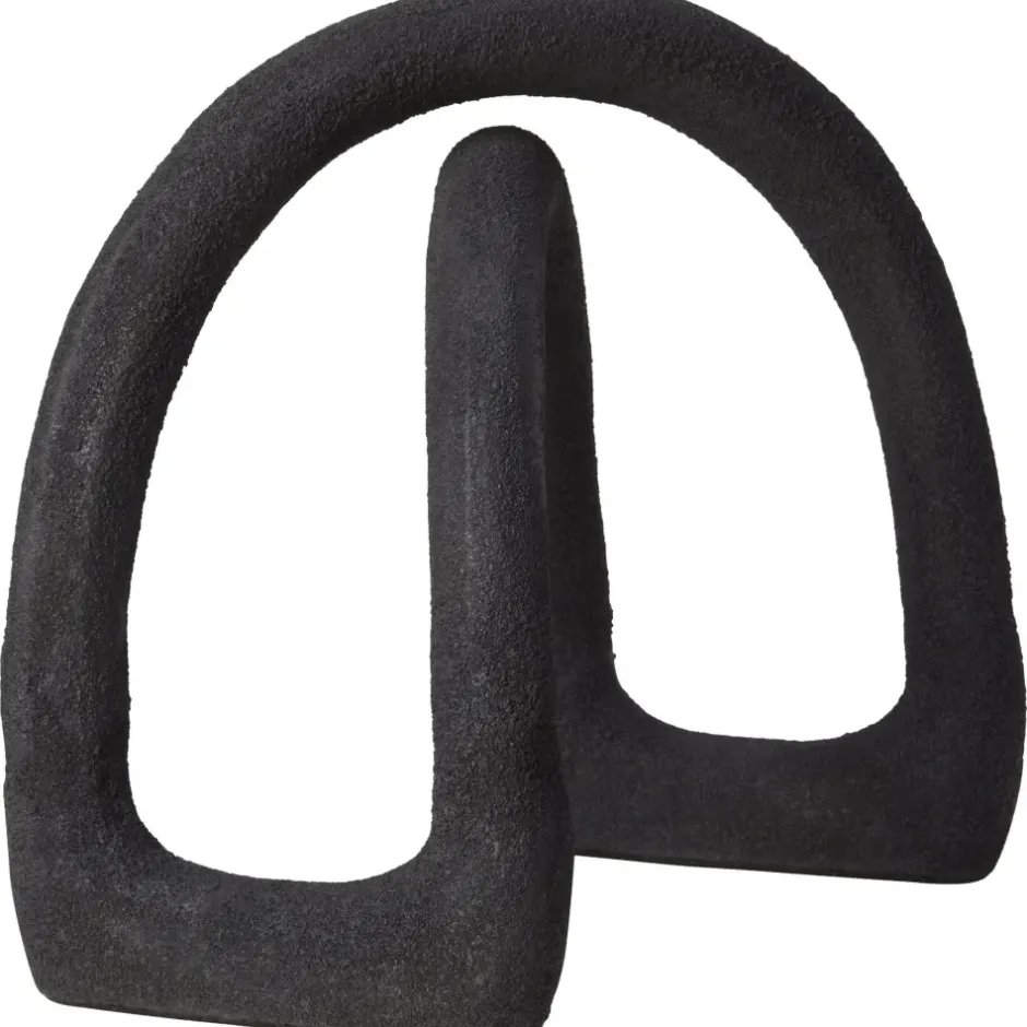 Statues & Sculptures Table Top|Abstract^Nightfall 21cm Black Metal Indoor Sculpture