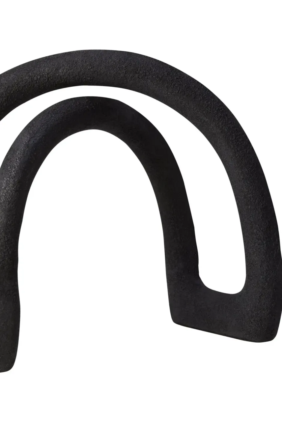 Statues & Sculptures Table Top|Abstract^Nightfall 21cm Black Metal Indoor Sculpture