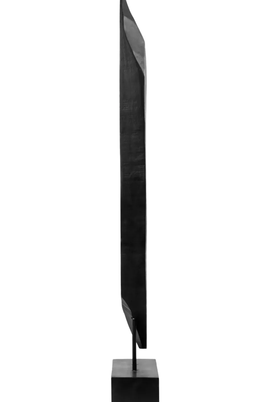 Statues & Sculptures Table Top|Abstract^Obsidian Essence 70cm Black Wood Indoor Sculpture