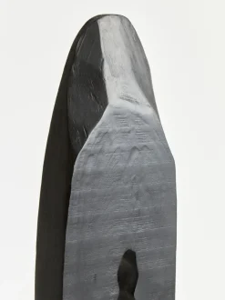 Statues & Sculptures Table Top|Abstract^Obsidian Essence 70cm Black Wood Indoor Sculpture