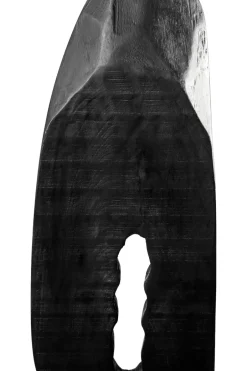 Statues & Sculptures Table Top|Abstract^Obsidian Essence 70cm Black Wood Indoor Sculpture