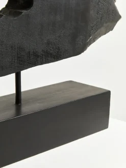 Statues & Sculptures Table Top|Abstract^Obsidian Essence 32cm Black Wood Indoor Sculpture