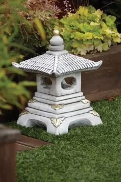 Statues & Sculptures Pagodas^One Tier Japanese Pagoda Stone Garden Ornament
