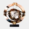 Statues & Sculptures Table Top|Abstract^Orbital Chaos 55cm Copper Metal Indoor Sculpture