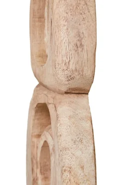 Statues & Sculptures Table Top|Abstract^Orbital Elegance 57cm Wood Indoor Sculpture