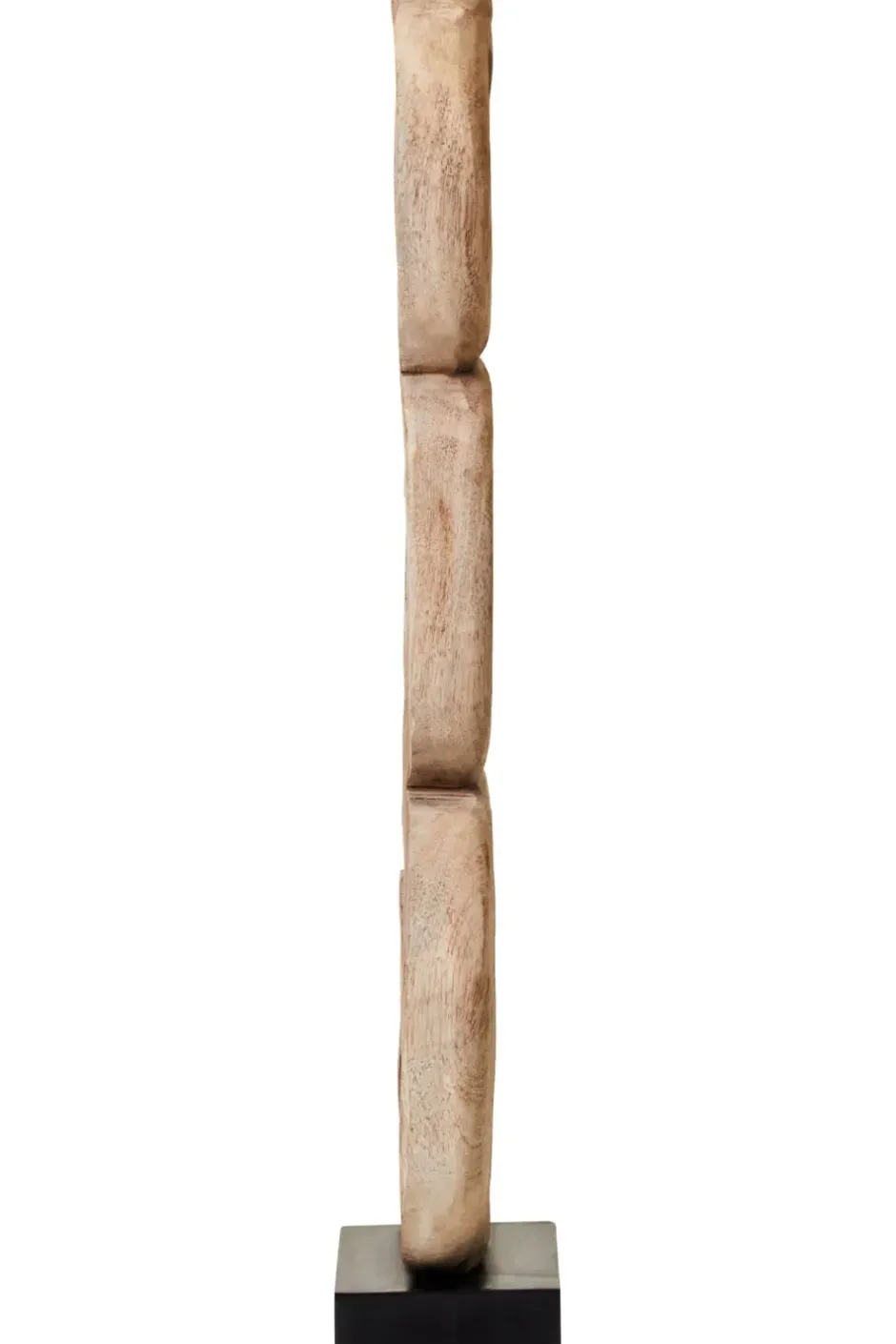 Statues & Sculptures Table Top|Abstract^Orbital Elegance 57cm Wood Indoor Sculpture