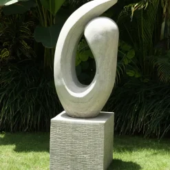 Statues & Sculptures Contemporary^Perplexity Contemporary Stone Garden Sculpture