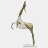 Statues & Sculptures Giant|Floor Standing^Phantom Deer 280cm Gold Metal Garden Sculpture