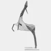 Statues & Sculptures Giant|Floor Standing^Phantom Deer 280cm Silver Metal Garden Sculpture
