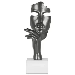 Statues & Sculptures Figurative|Table Top^Phantom Diva 45cm Anthracite Resin Indoor Sculpture