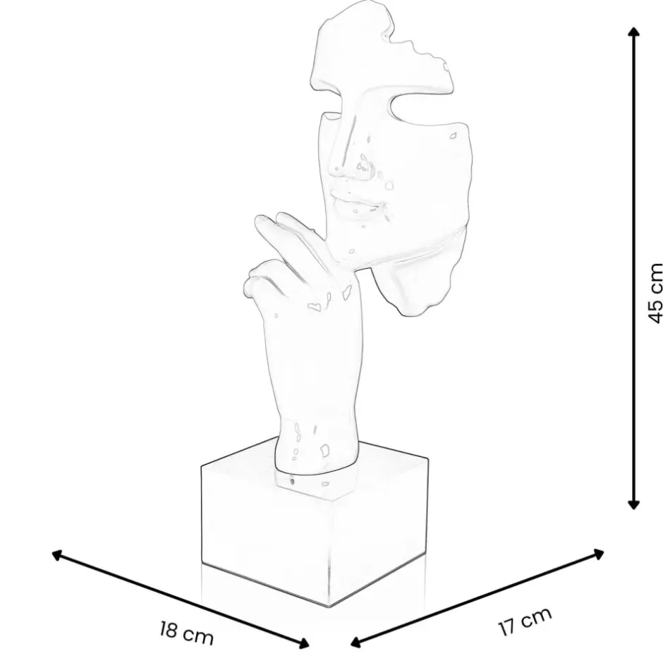 Statues & Sculptures Figurative|Table Top^Phantom Diva 45cm Red Resin Indoor Sculpture