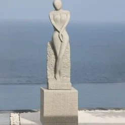 Statues & Sculptures Contemporary^Placidity Contemporary Stone Garden Sculpture