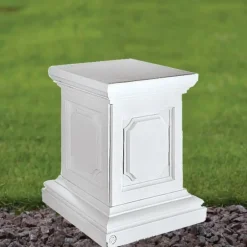 Statues & Sculptures Plinths & Pedestals^Plain 36cm Marble Resin Garden Pedestal
