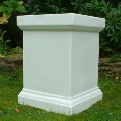 Statues & Sculptures Plinths & Pedestals^Plain 52cm Marble Resin Garden Pedestal