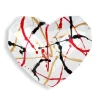 Statues & Sculptures Low Poly|Wall Art^Polygon Love 26cm Multicolour Resin Wall Sculpture