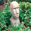 Statues & Sculptures Easter Island Heads^Rapa Nui Easter Island Head 52cm Stone Garden Ornament