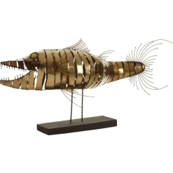 Statues & Sculptures Table Top|Animals^Razorfin Stainless Steel Indoor Sculpture