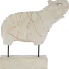 Statues & Sculptures Table Top|Animals^Regal Elephant 42cm Wood Indoor Statue
