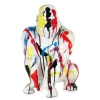 Statues & Sculptures Table Top|Abstract^Regal Orangutan 38cm Multicolour Resin Indoor Sculpture