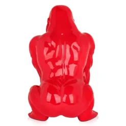 Statues & Sculptures Table Top|Animals^Regal Orangutan 38cm Red Resin Indoor Sculpture