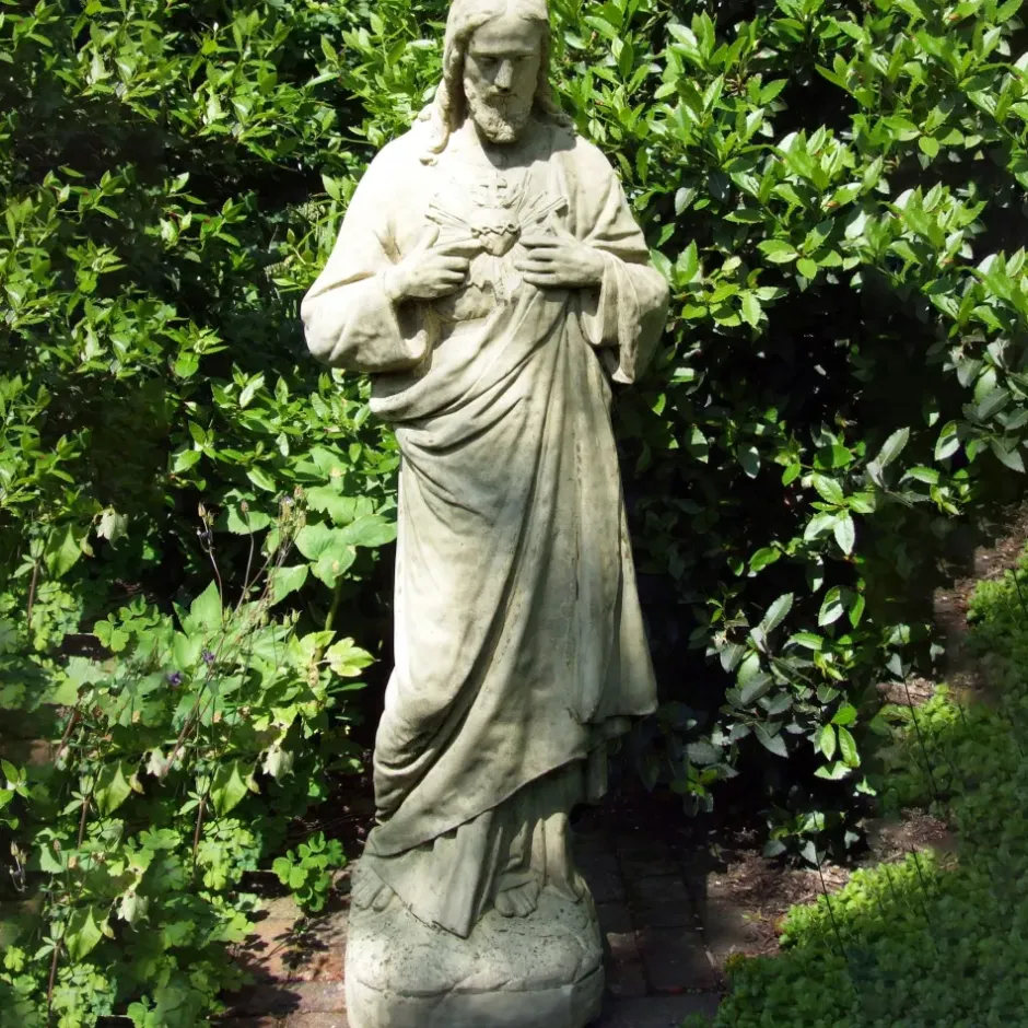 Statues & Sculptures Jesus^Religious Jesus 152cm Stone Garden Statue