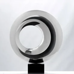 Statues & Sculptures Contemporary|Contemporary^Revolution 88cm Metal Stainless Steel Indoor Sculpture