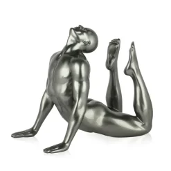 Statues & Sculptures Figurative|Table Top^Rising Core 24cm Anthracite Resin Indoor Sculpture