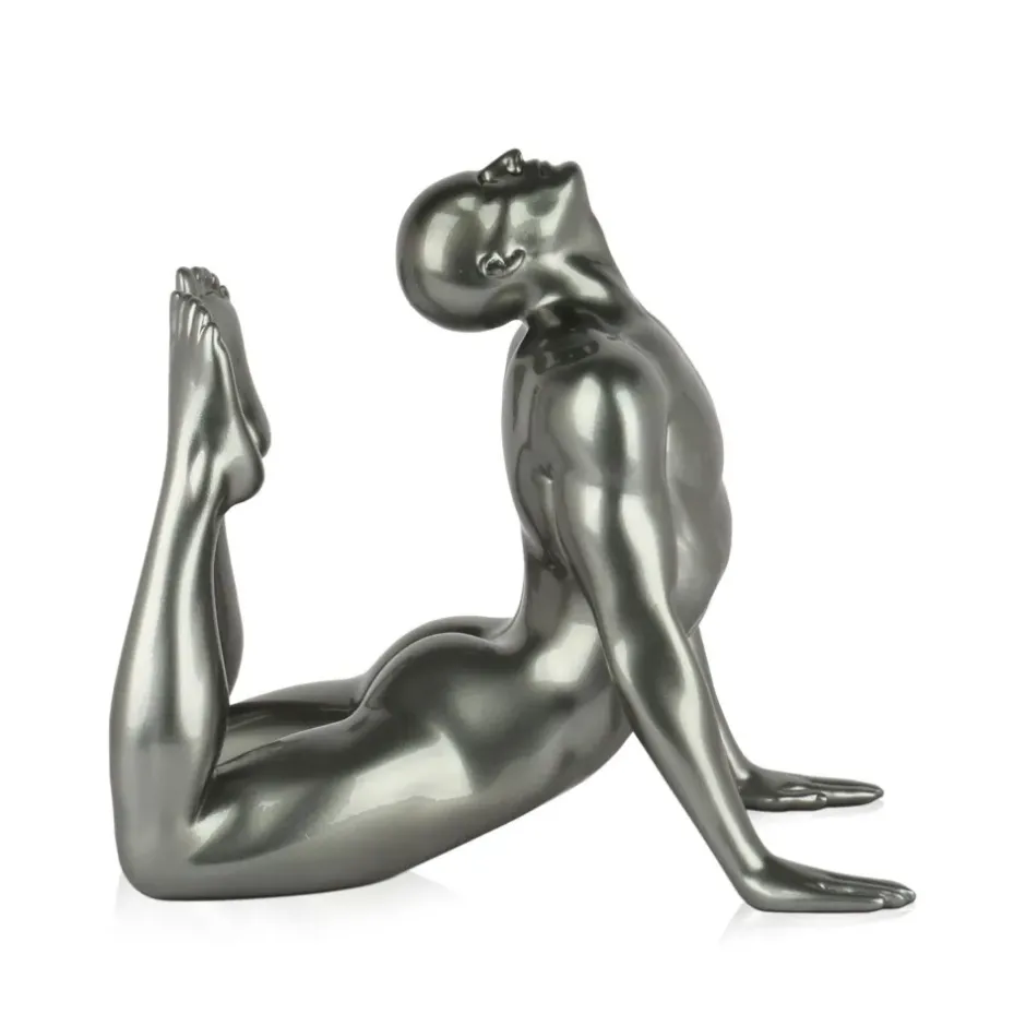 Statues & Sculptures Figurative|Table Top^Rising Core 24cm Anthracite Resin Indoor Sculpture
