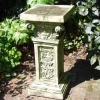 Statues & Sculptures Plinths & Pedestals^Rocco Column Stone Garden Pedestal