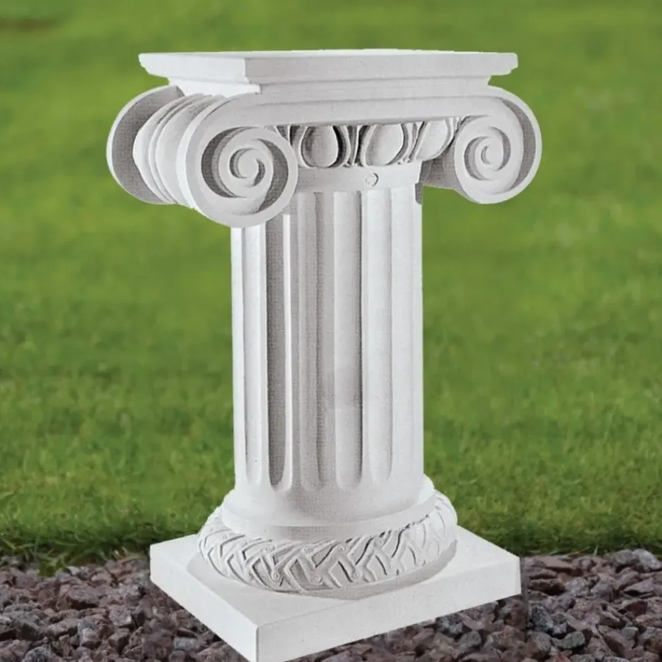 Statues & Sculptures Plinths & Pedestals^Roman 75cm Marble Resin Garden Pedestal