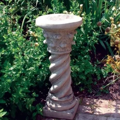 Statues & Sculptures Plinths & Pedestals^Roman Column Stone Garden Pedestal